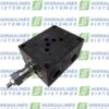 Hydraulic manifold NG10x1 ES 10-09-34-1-4-H with relief valve