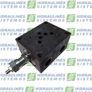 Hydraulic manifold NG10x1 ES 10-09-34-1-4-H with relief valve