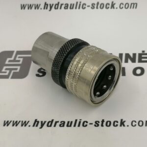TEMA 5011 Quick coupling 08 BSP 1/2'-female series PARKER with pressure relief