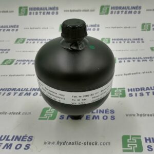 Accumulator 0.75L BSP 1/2'v, M33x1,5i AMS0,75P210CW4VM-0/30 210bar