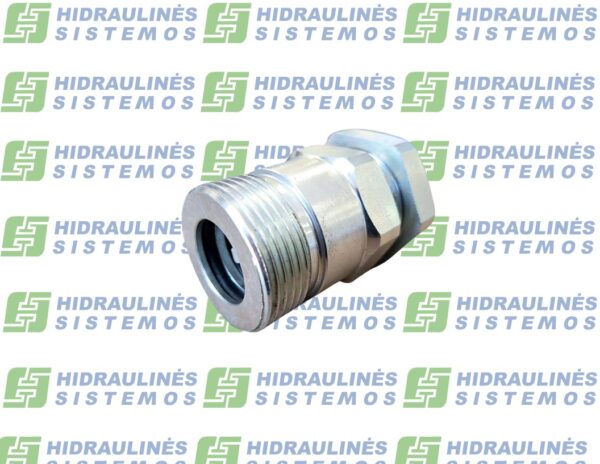 Quick coupling 16 F BSP 1'-female screw-to-connect, for dump trucks, seria FASTER