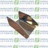 Control panel metal bracket, straight