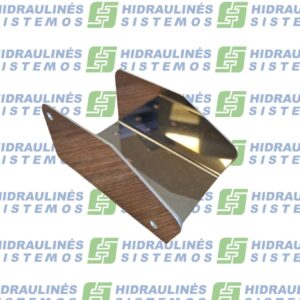 Control panel metal bracket, straight