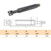 Hydraulic cylinder Anteo 40/70/548 left