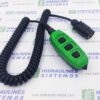 Manual control 3-button with cable 1xNO / NC 2x2NO green