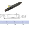 Hydraulic cylinder Palfinger/MBB 55/60/498