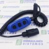 Manual control 3-button with cable 1xNO/NC 2x2NO orange