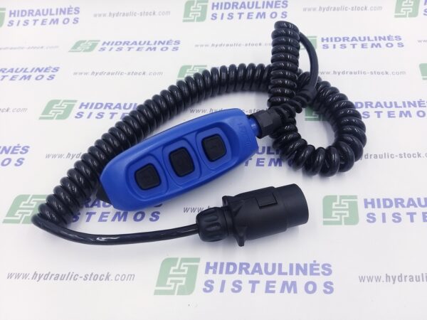 Manual control 3-button with cable 1xNO/NC 2x2NO orange