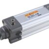 Pneumatic cylinder ISO15552 63 x 80 two-sided with a magnet