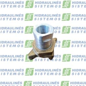 Quick coupling 16 M BSP 1'-female screw-to-connect, for dump trucks, seria FASTER