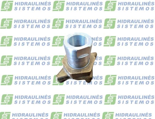 Quick coupling 16 M BSP 1'-female screw-to-connect, for dump trucks, seria FASTER
