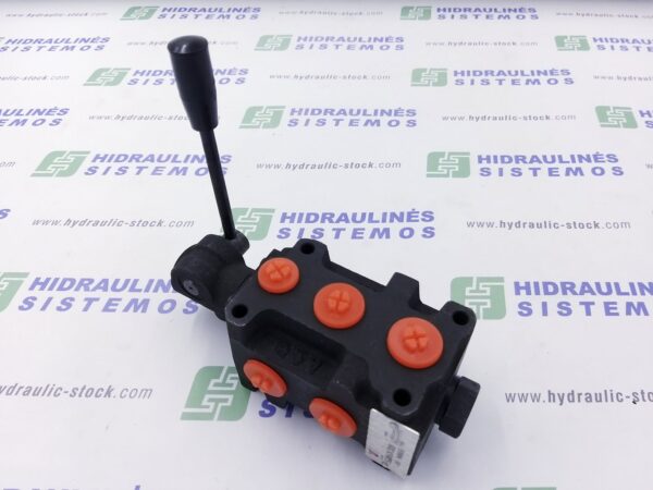El. Distributor 6/2-6 3/8 BSP 12 VDC 50 l/min mechanical control TRALE