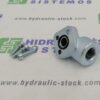 Pump flange 26mm 3/8' 90° steel RPA1-038