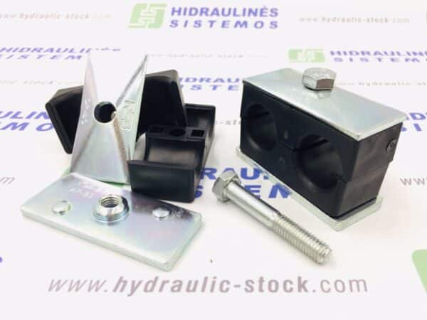 Pipe clamp 18 double