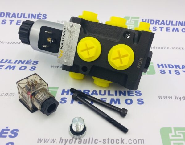 El. Distributor 6/2-6 1/2 BSP 24 VDC 50 l/min mobile WAR