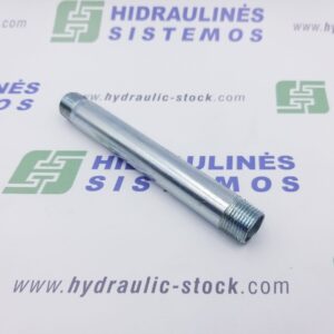 Steel pipe nipple 3/8' BSP L-125mm Hydropack