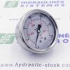 Pressure gauge 0/600 bar. d-63 rear connection 1/4'BSP
