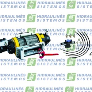 Hydraulic winch with radio remote control 10215KG