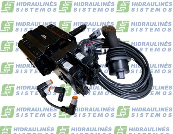 Proportional hydraulic distributor for front loaders OP (Open Center) 2 sec. max flow 90L. 1-floatin
