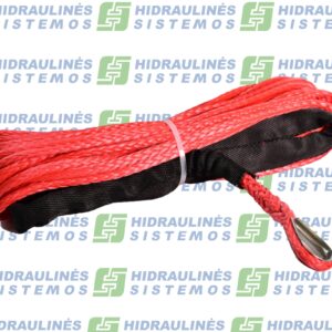 Synthetic rope 5 mm x 15 m for winches QUAD ATV UTV