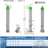 Telescopic cylinder 5-174-6660 5F IPH 5F-0660-174-5-M1703-000N
