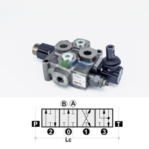 Control valve 1 sec. 60 ltr. Q45 1/2' BSP (1 x floating)