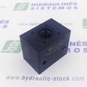Valve housing 2/2 C-08-2 BSP 1/4' 12.6mm 3/4' UNF