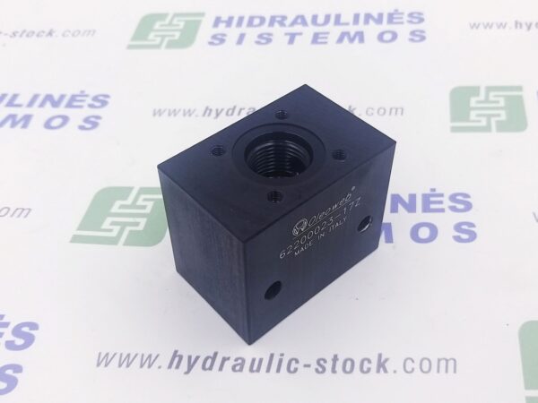Valve housing 2/2 C-08-2 BSP 1/4' 12.6mm 3/4' UNF