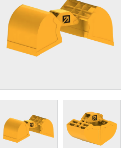 BOTL M Clamshell bucket for different materials