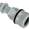 Quick coupling 16 F M36x2 25S bulkhead, screw-to-connect M48x3, seria FASTER
