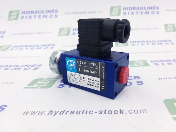 Pressure switch G1/4v K54P 05-100 bar. Max 300 bar.