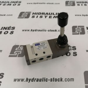 Mechanical distributor 5/2-1/8 bistable 90 angle