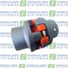 Steel flexible jaw coupling kit PTO-4 x 55mm D-108 L-128mm SGE-4 (28,0 - 33,0 kW)