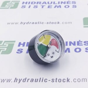 Filter pressure gauge 0/6 bar. d-40 BSP 1/8
