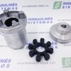 Aluminium flexible jaw coupling kit GR2-1/8 x 24mm D-65 (1.1-1.5kW) OMT