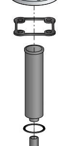 Distributor mounting plate with filter DM140 DM240
