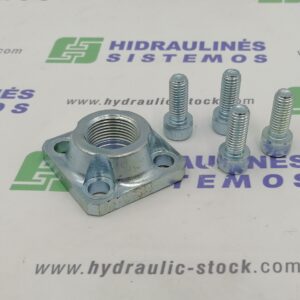 Pump flange 51mm 3/4' 0° steel HPA