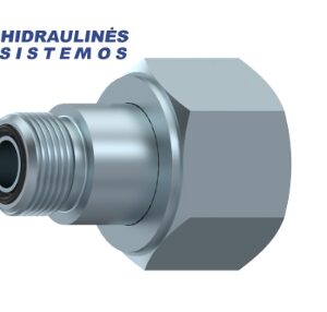 ORFS SWIVEL FEM - ORFS MALE ORFS 13/16"-16H ORFS 9/16"-18H