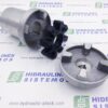 Aluminium flexible jaw coupling kit GR2-1/8 x 42mm D-110 (11.0-15.0kW) OMT