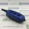 Manual control 3-button 1xNO/NC 2x2NO blue