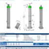 Telescopic cylinder 5-174-5730 5F IPH 5F-05730-174-5-M1463