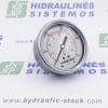 Pressure gauge 0/1 bar. d-63 rear connection 1/4'BSP