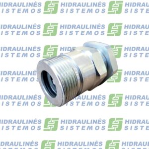 Quick coupling 16 F BSP 1'-female, screw-to-connect for dump trucks