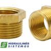 Low pressure coupling 2' female x 3' male