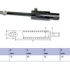 Hydraulic cylinder Erhel Hydris 60/70/60 for bend