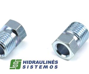 Conical sleeve crimp ferrule M10x1, L06