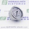 Pressure gauge 0/6 bar. d-63 rear connection 1/4'BSP