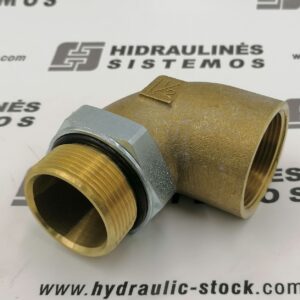 Low pressure elbow 1.1/2' male (adjustable ) - female