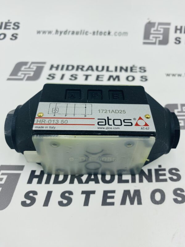 NG6 single overcente valve A-line, HR-013 50 ATOS