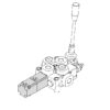 Control valve 1 sec. 60 ltr. Q45 1/2' BSP hydraulic control